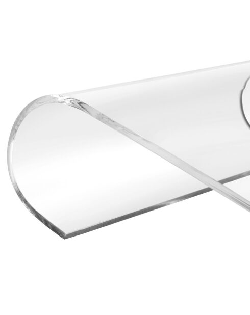 Support pour smartphone Smartwork transparent - 8.5x18.5xH7.5 cm