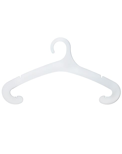 Gancio appendiabiti bianco - 40x0,3xH23 cm