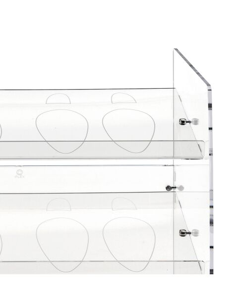 Étagère à chaussures Scarpe Diem transparente - 50.5x31xH50 cm