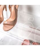 Étagère à chaussures Scarpe Diem transparente - 50.5x31xH50 cm