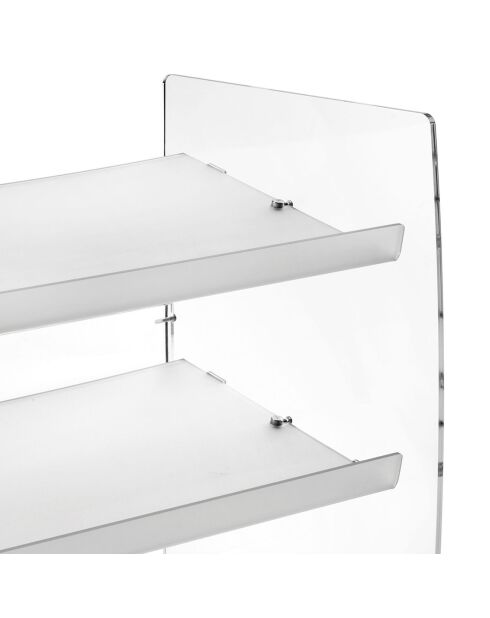 Étagère à chaussures Scarpe Diem transparente - 50.5x31xH50 cm