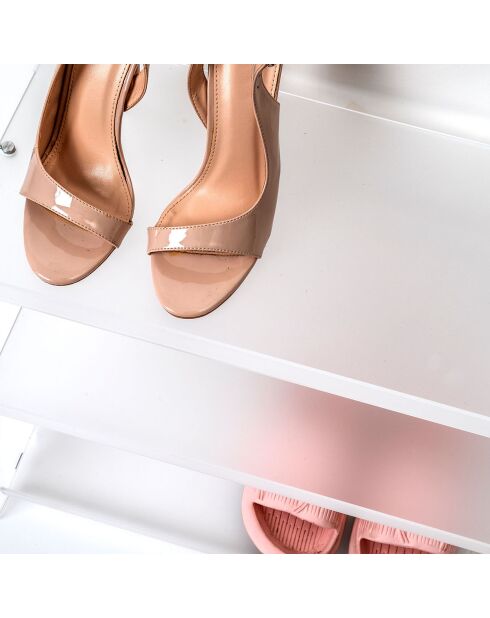 Étagère à chaussures Scarpe Diem transparente - 50.5x31xH50 cm
