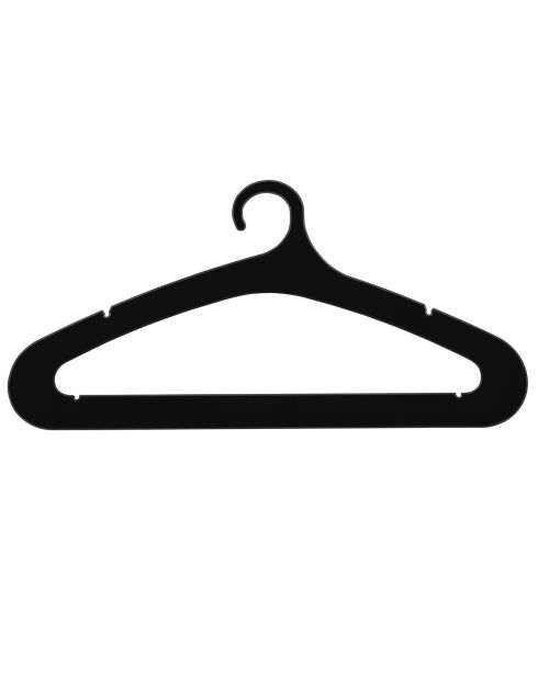 Hängen Sie einen schwarzen Aufhänger - 41x0,3xH22,5 cm