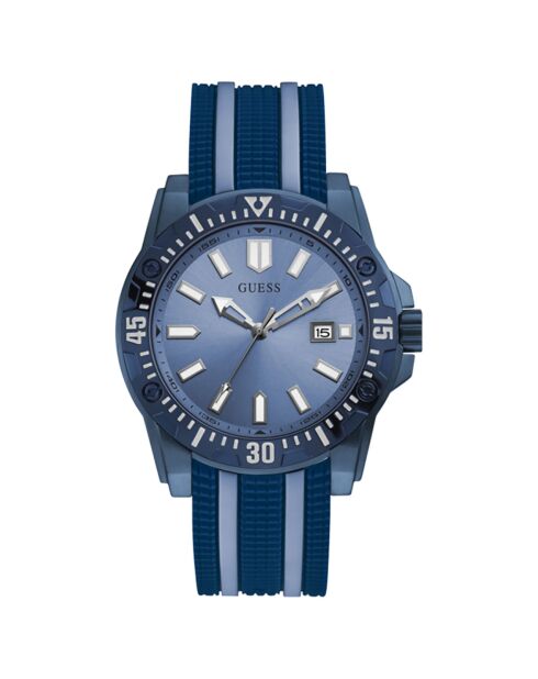 Montre Homme Skipper en Silicone bleue