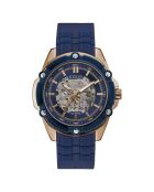 Montre Homme Bolt en Silicone bleue