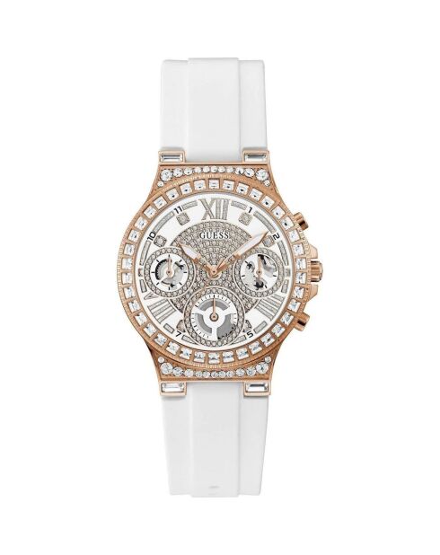 Montre Femme Moonlight en Silicone blanche