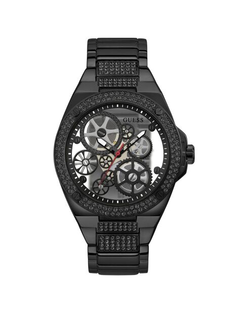 Montre Homme Big Reveal en Acier noire