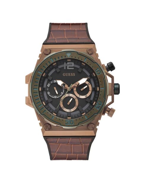 Montre Homme Venture en Silicone marron