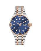Montre Homme Premier en Acier rose/argenté