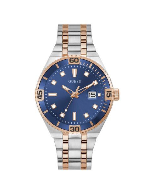 Montre Homme Premier en Acier rose/argenté