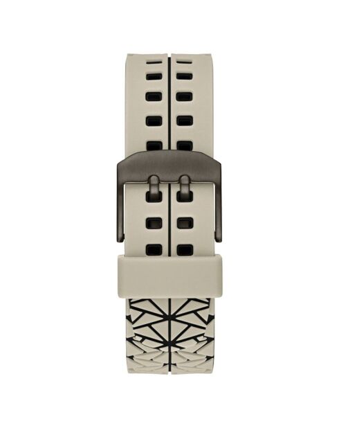 Montre Chronographe Homme Rex en Silicone beige