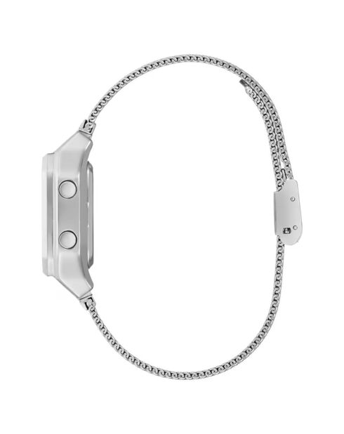 Montre Homme Zoom en Acier argentée