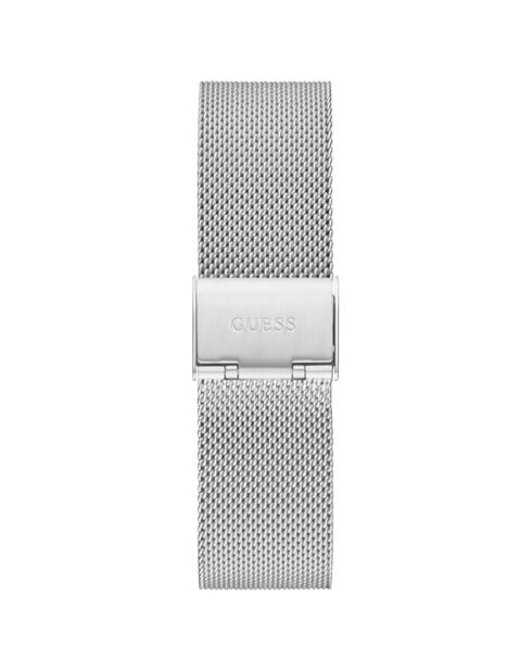 Montre Homme Zoom en Acier argentée