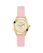 Montre Femme Pearl en Silicone rose