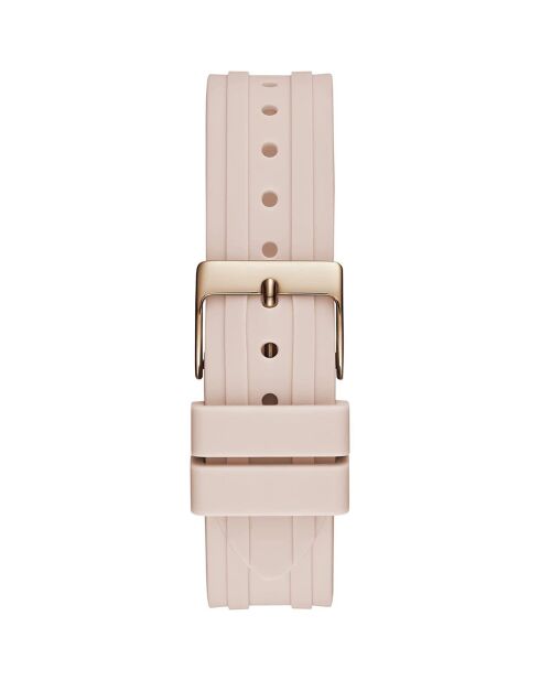 Montre Femme Heiress en Silicone rose