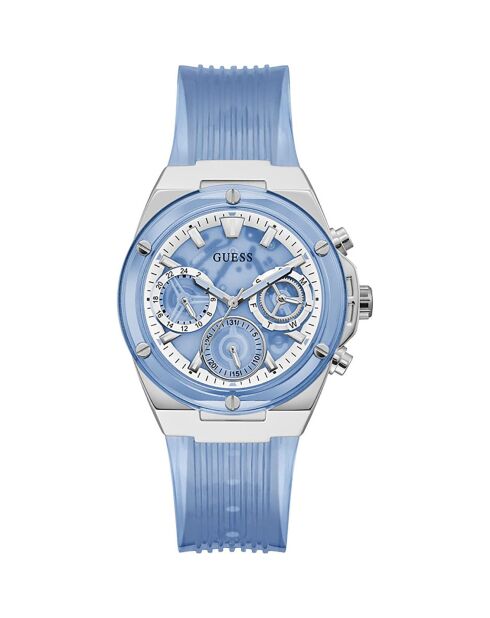 Montre Femme Athena en Silicone bleue