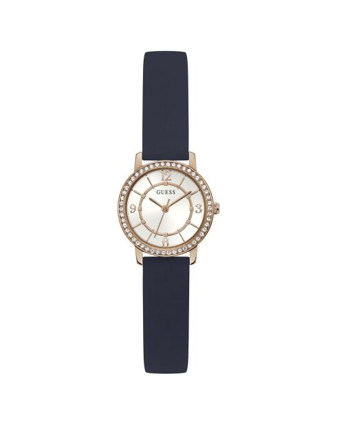 Montre Femme Melody en Silicone noire