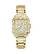 Montre Femme Deco en Acier dorée