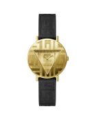 Montre Femme Iconic en Cuir noire