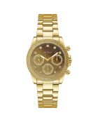 Montre Femme Sol en Acier dorée