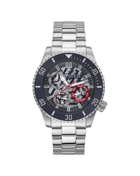 Montre Homme Axle en Acier argentée