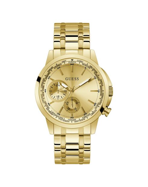 Montre Homme Spec en Acier dorée