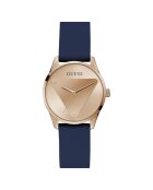 Montre Femme Emblem en Silicone bleue