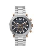 Montre Multifonction Homme Edge en Acier grise