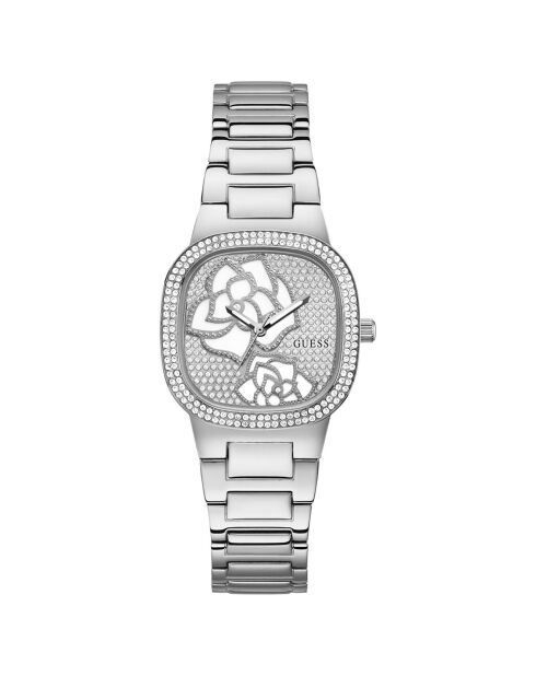 Montre Femme Rose Bud en Acier argentée