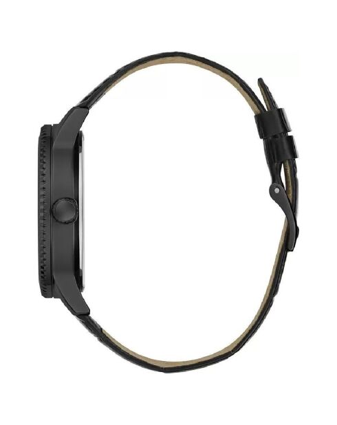 Montre Homme Monarch en Cuir noire