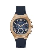 Montre Homme Headline en Silicone bleue