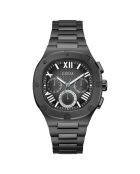 Montre Homme Headline en Acier noire