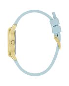 Montre Femme Mini Wonderlust en Silicone bleue
