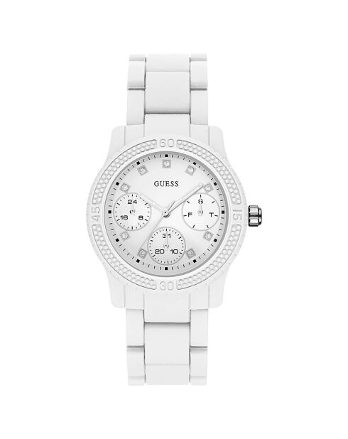 Montre Mixte Funfetti en Caoutchouc blanche