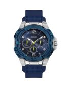 Montre Homme Genesis en Caoutchouc bleue