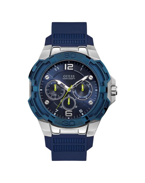 Montre Homme Genesis en Caoutchouc bleue