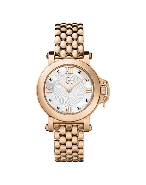 Montre Femme en Acier rose dorée