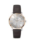 Montre Homme en Cuir marron