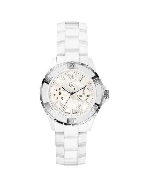 Montre Femme en Céramique blanche