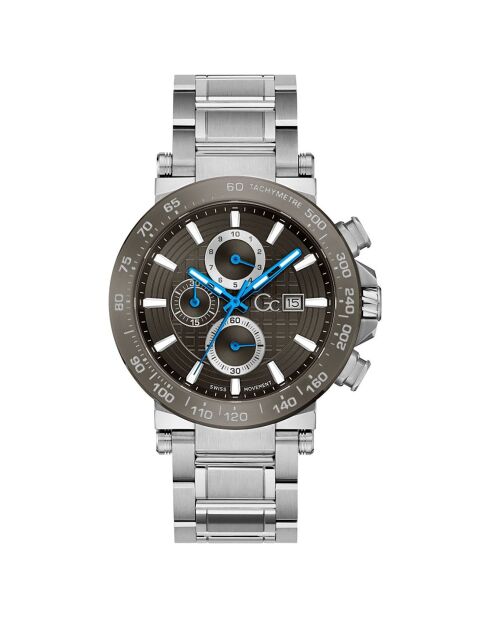 Montre Homme en Acier argentée