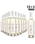 1 Lot de 11 Pays d'Oc Blanc Moment de Plaisir Cuvée Chardonnay 2024 J.M Aujoux + 1 OFFERTE 12x75cl