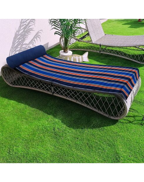 Mehrfarbige Strandmatratze Kapados mehrfarbig - 60x180 cm