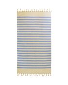 Esponja azul Fidji forrada Fouta - 90x160 cm