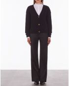 Cardigan en lLaine mélangée noir