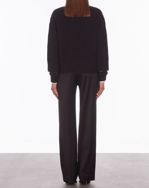 Cardigan en lLaine mélangée noir
