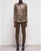 Chemise fluide léopard