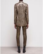 Chemise fluide léopard