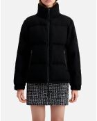 Doudoune en Tweed noire