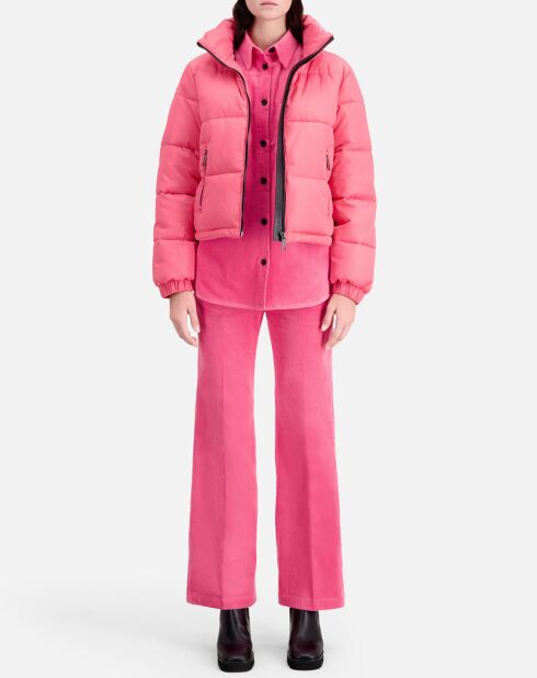 Doudoune rose