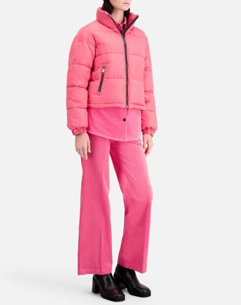 Doudoune rose